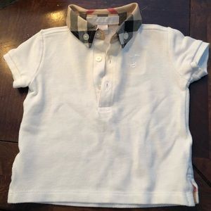 Burberry baby boy polo